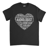 Audiologist Love Audiology Hearing Month Bhsm Graduate Classic T-shirt | Artistshot