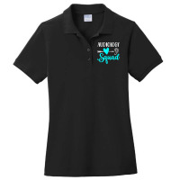 Audiology Squad Audiologist Funny Cute Audiology Ear Gift Ladies Polo Shirt | Artistshot