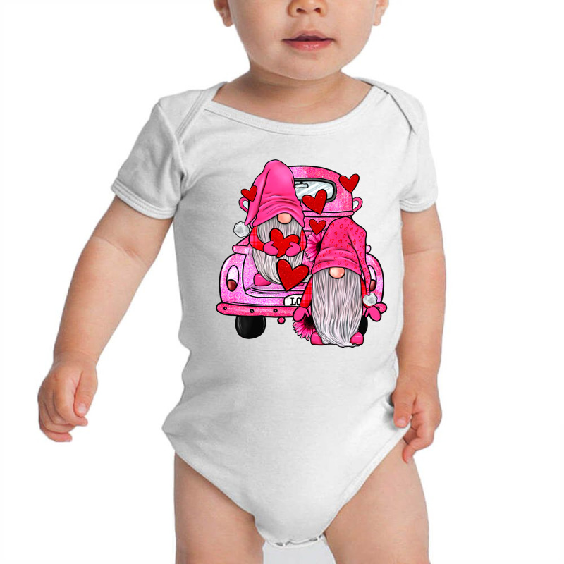 Farm Truck,gnomies Valentines Baby Bodysuit by JahusDesignShop | Artistshot