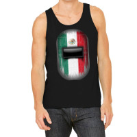 Mexican Welder Tee Mexico Flag Pipeliner Welding Hood Helmet Tank Top | Artistshot