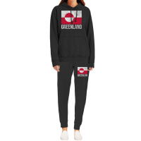 Greenland National Flag Nuuk Hoodie & Jogger Set | Artistshot