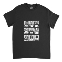 Scary Halloween Horror Characters Mug Shot Costume Classic T-shirt | Artistshot