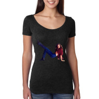 Brooke Shields Women's Triblend Scoop T-shirt | Artistshot