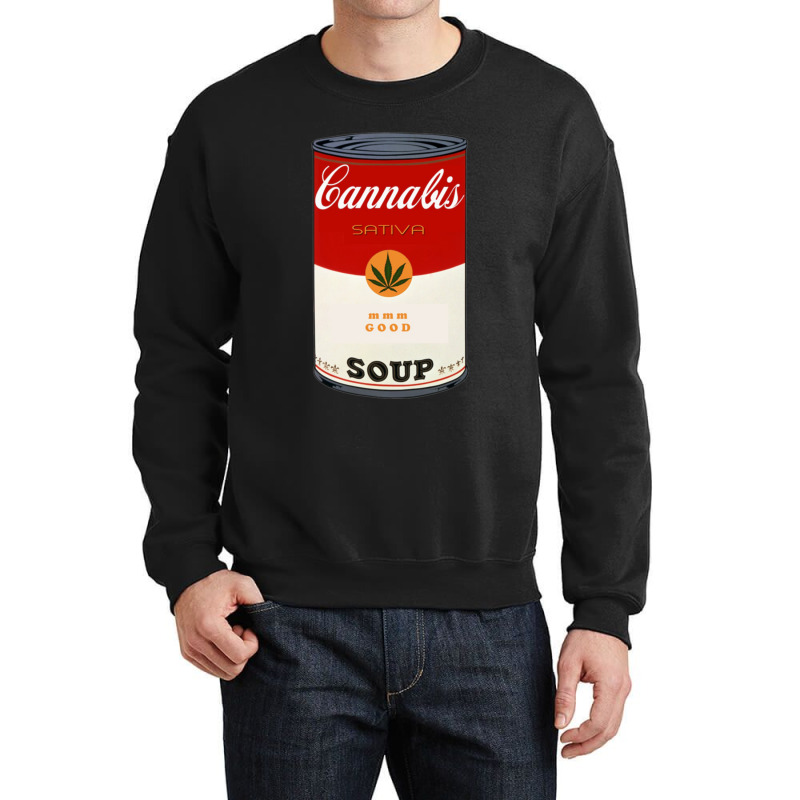 Cannabis Crewneck Sweatshirt by cm-arts | Artistshot