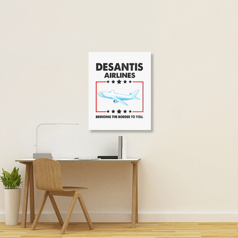 Desantis Portrait Canvas Print | Artistshot