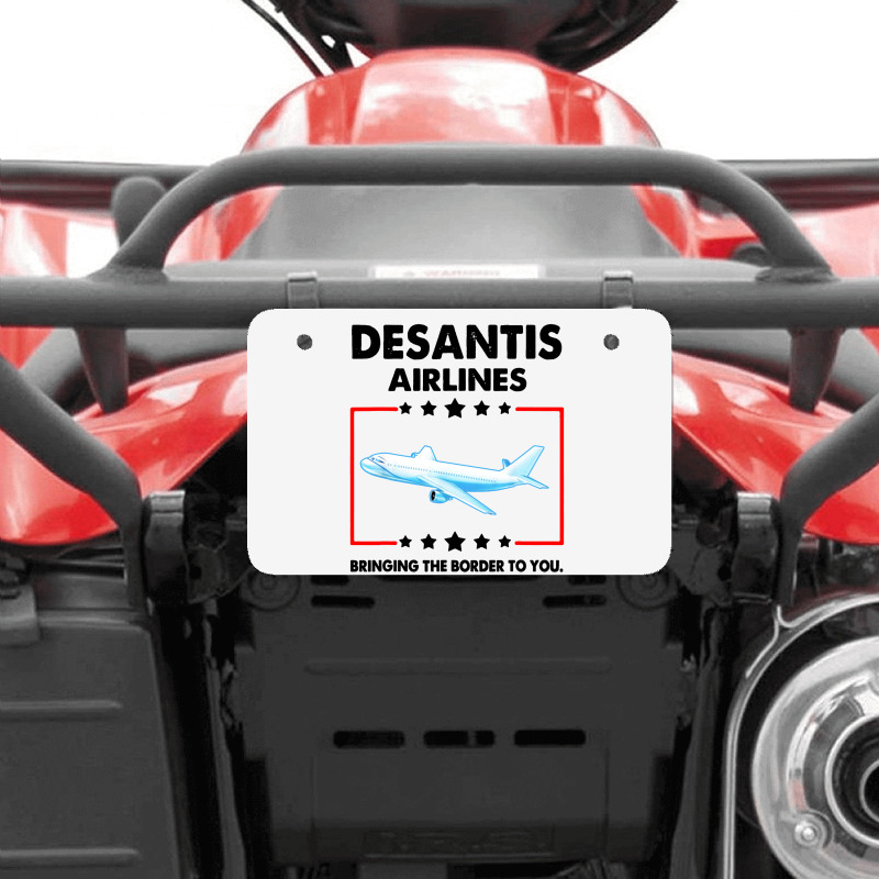 Desantis Atv License Plate | Artistshot