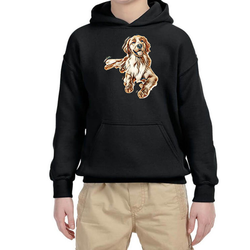 Love My Dogs Youth Hoodie by Kemnabi | Artistshot