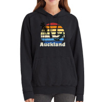 Auckland New Zealand Kitesurfing Kitesurfer Beach Vintage Hoodie | Artistshot