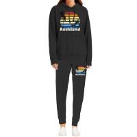 Auckland New Zealand Kitesurfing Kitesurfer Beach Hoodie & Jogger Set | Artistshot