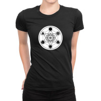 Om Mantra Buddhism Yoga Symbol Sound Of The Universe 10992042 Ladies Fitted T-shirt | Artistshot