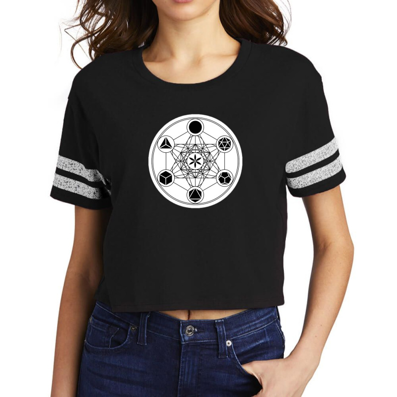 Om Mantra Buddhism Yoga Symbol Sound Of The Universe 10992042 Scorecard Crop Tee by riska_art | Artistshot