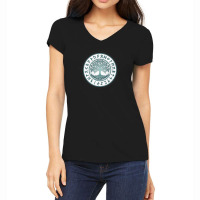 Om Mantra Rainbow Chakras Lotus Flower Unalome Yoga Symbol Buddhism 12 Women's V-neck T-shirt | Artistshot