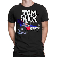 Tribute To Jay Ward Cartoons Tom Slick In The Thunderbolt Grease Slapp T-shirt | Artistshot