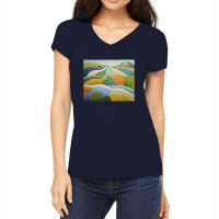 Springtime Bustle Women's V-neck T-shirt | Artistshot