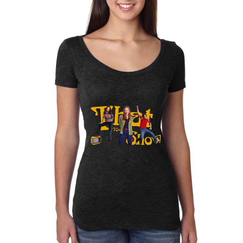 That 70s Show (1998-2006) Tv Show Women's Triblend Scoop T-shirt by cm-arts | Artistshot