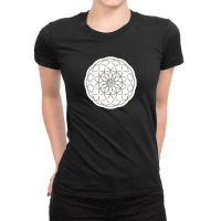 Platonic Solids Building Blocks Of Life Mathematics Geometry 11739281 Ladies Fitted T-shirt | Artistshot