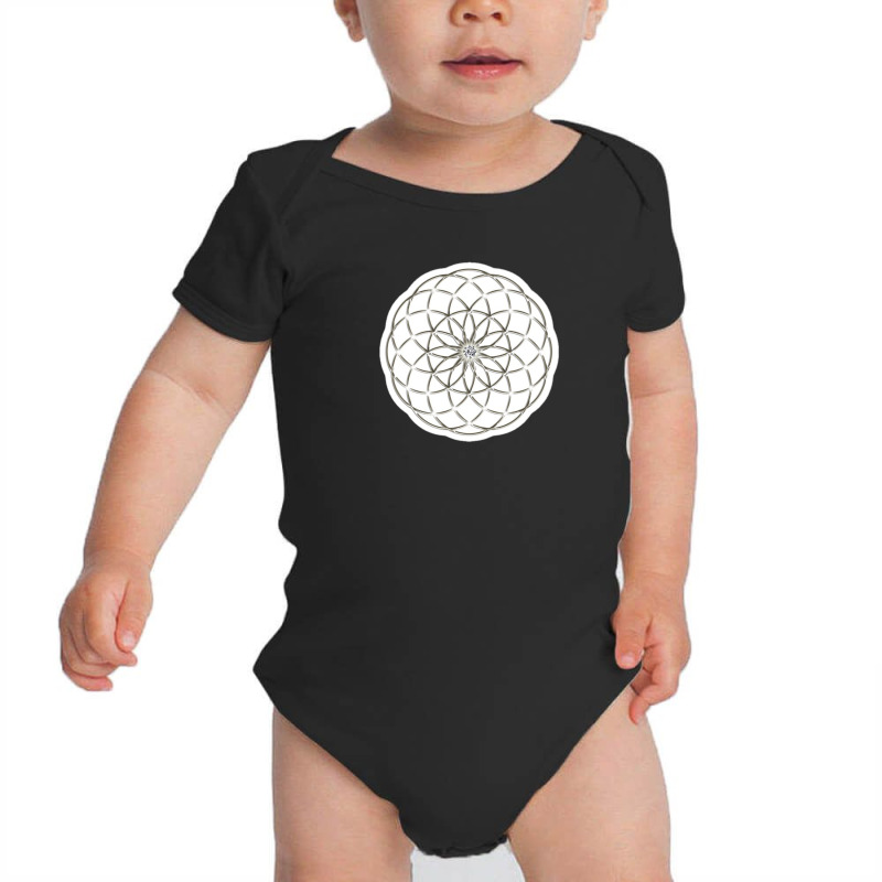 Platonic Solids Building Blocks Of Life Mathematics Geometry 11739281 Baby Bodysuit | Artistshot