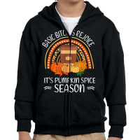 Its Pumpkin Spice Season Halloween Costume Rainbow Leopard Youth Zipper Hoodie | Artistshot