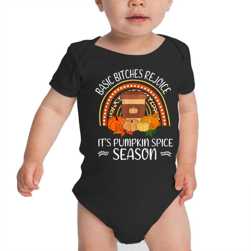 Its Pumpkin Spice Season Halloween Costume Rainbow Leopard Baby Bodysuit by Prestige | Artistshot