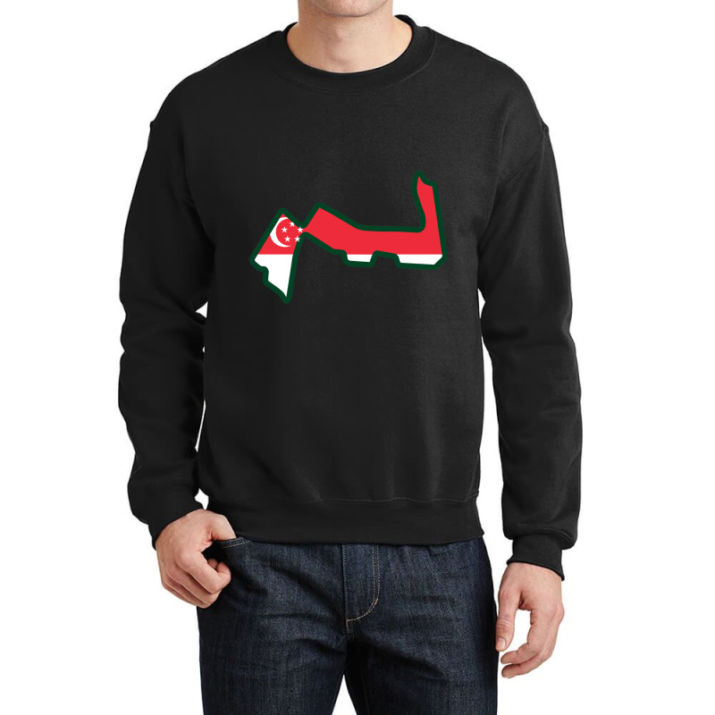 Marina Bay Street Circuit - Marina Bay, Singapore Crewneck Sweatshirt by NICHOLASGIBSON | Artistshot