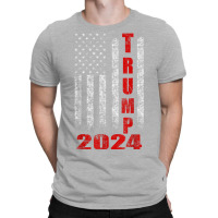 American Flag Design Trump 2024 T-shirt | Artistshot