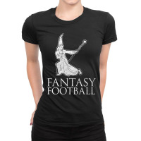 Fantasy Football Funny Wizard  Literal Translation Ladies Fitted T-shirt | Artistshot