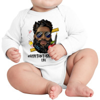 Black Man Assistant Principal Life Long Sleeve Baby Bodysuit | Artistshot