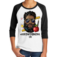 Black Man Assistant Principal Life Youth 3/4 Sleeve | Artistshot