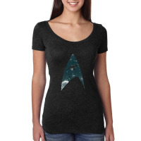 Space The Final Frontier 1.png Women's Triblend Scoop T-shirt | Artistshot