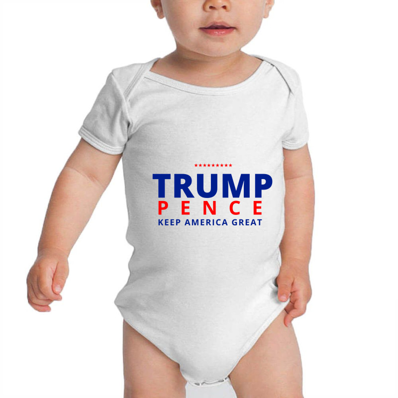 Trump Pence Keep America Great Baby Bodysuit | Artistshot