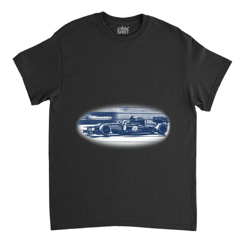 Race Car Classic T-shirt by NICHOLASGIBSON | Artistshot