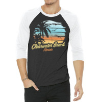 Clearwater Beach, Florida   Palm Tree & Sunset The Original Pullover H 3/4 Sleeve Shirt | Artistshot