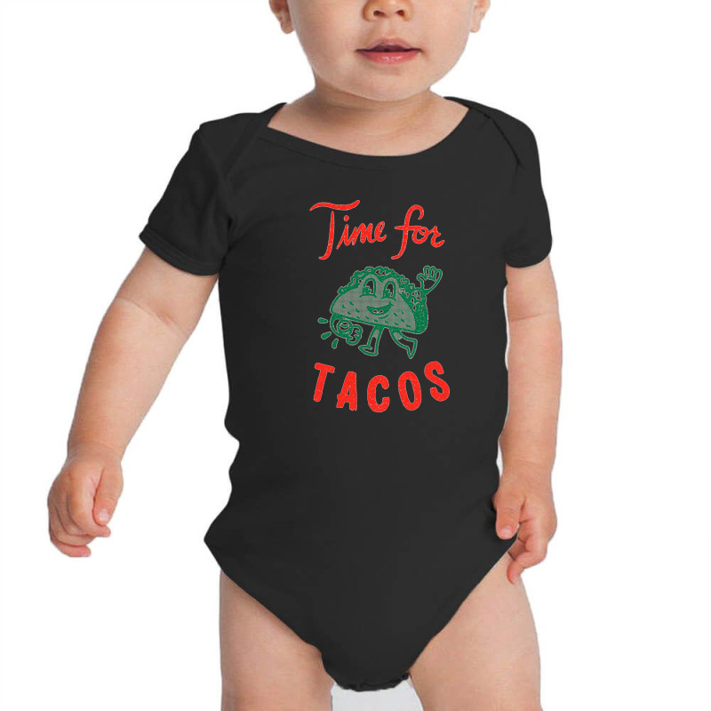 It's Always Time For Tacos Baby Bodysuit by cm-arts | Artistshot