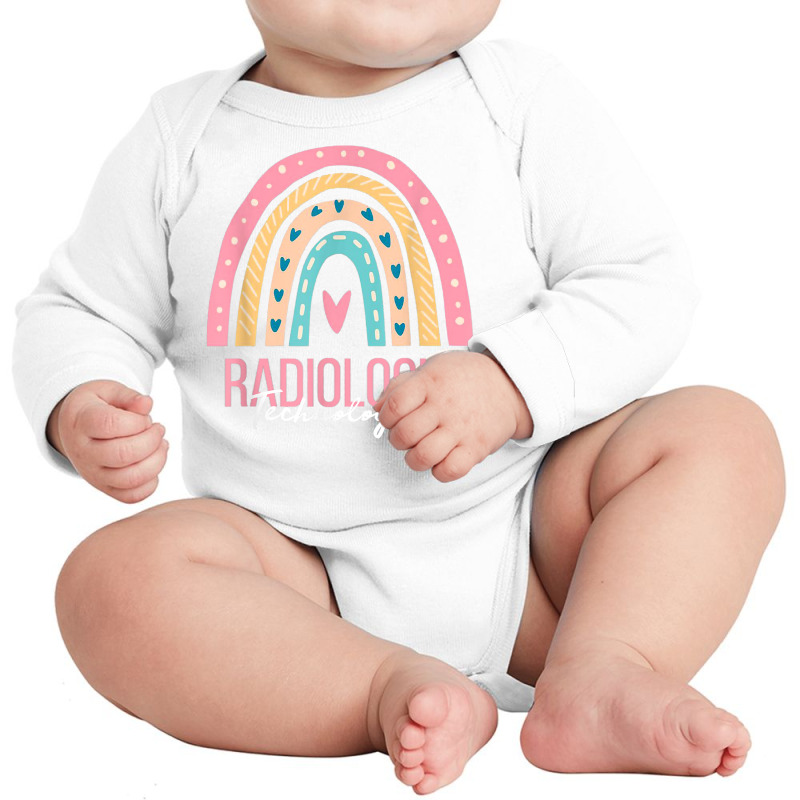 Radiologic Technologist Xray Tech T Shirt Long Sleeve Baby Bodysuit by cm-arts | Artistshot