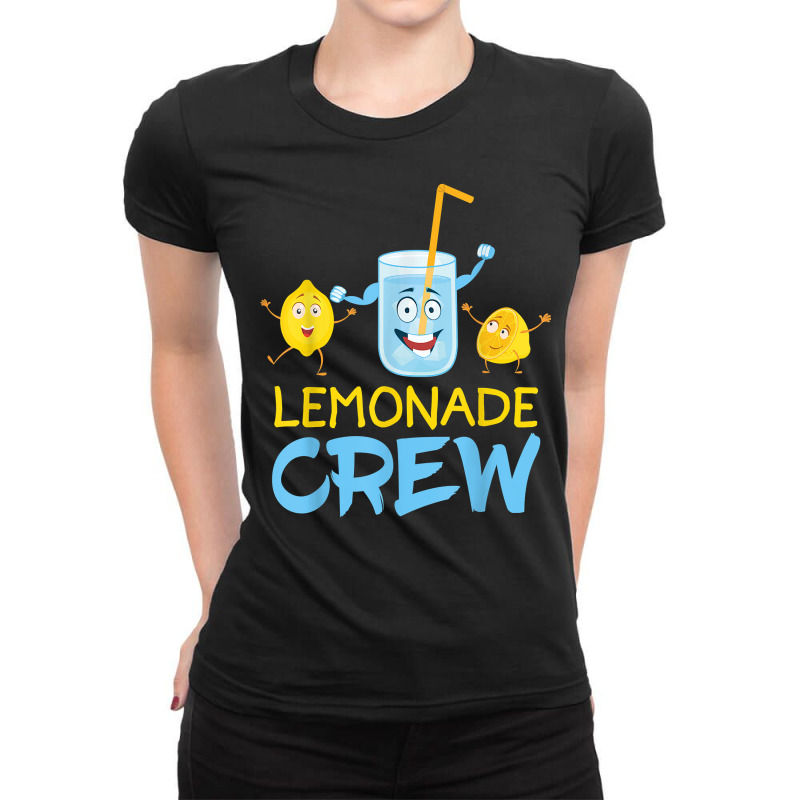 Lemonade Crew Lemon Boss Juice Stand Gift T Shirt Ladies Fitted T-Shirt by cm-arts | Artistshot