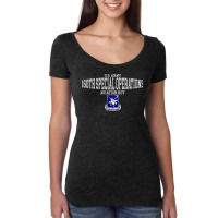 160th Special Operations Aviation Regiment (airborne) Long Sleeve T Sh Women's Triblend Scoop T-shirt | Artistshot