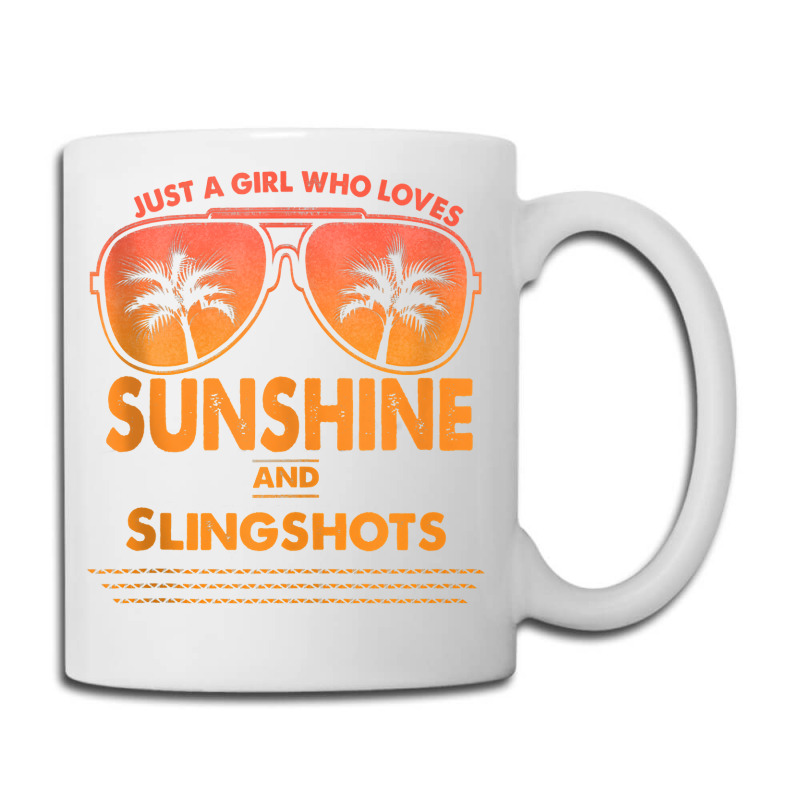 Just A Girl Who Loves Sunshine And Slingshots For Woman Tank Top Coffee Mug | Artistshot