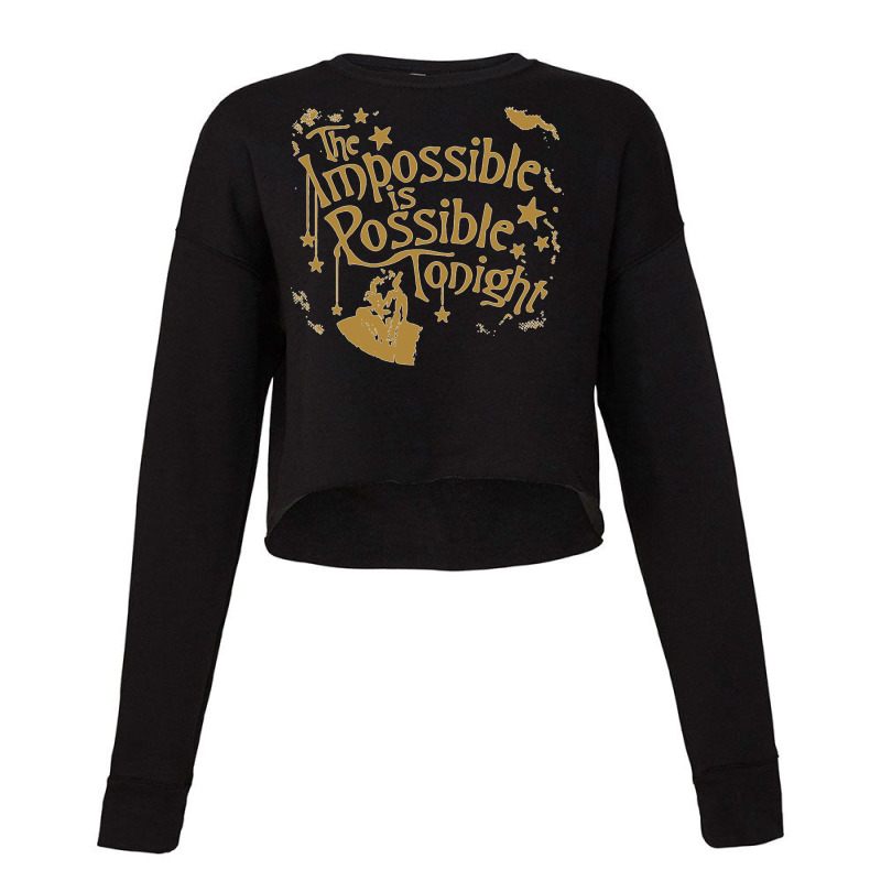 Smashings Design Arts Pumpkins   The Impossible Is Possible Tonight Cl Cropped Sweater by MaryTMcgoffin | Artistshot