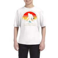 Some Are Collecting Rocks Geologist Rockhounding Bigfoot T Shirt Youth Tee | Artistshot