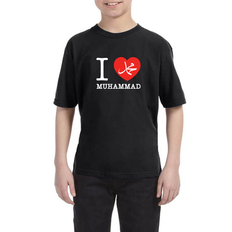 I Love Muhammad Design Youth Tee by Imasji | Artistshot