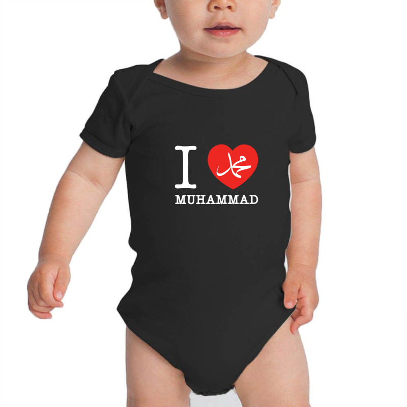 I Love Muhammad Design Baby Bodysuit by Imasji | Artistshot