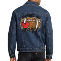 Touchdown Season Football Back To School For Boy Love Footba T Shirt Men Denim Jacket | Artistshot