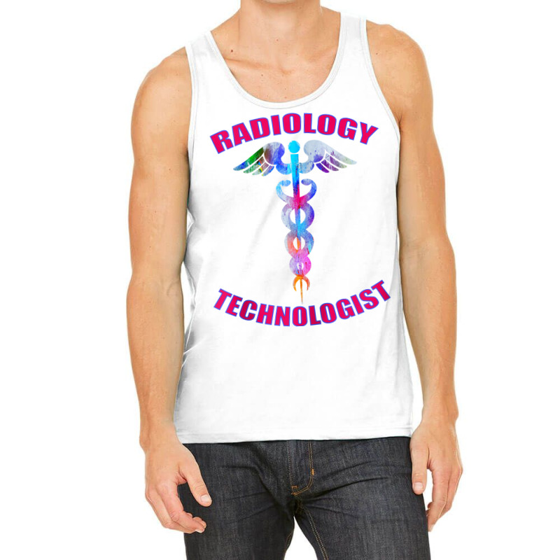 X Ray Radiology Technologist Tech Rt Caduceus Medical Symbol Zip Hoodi Tank Top by pypybedypa | Artistshot