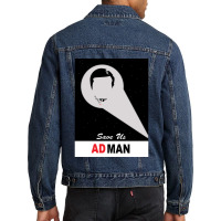 Save Us Ad Man Men Denim Jacket | Artistshot