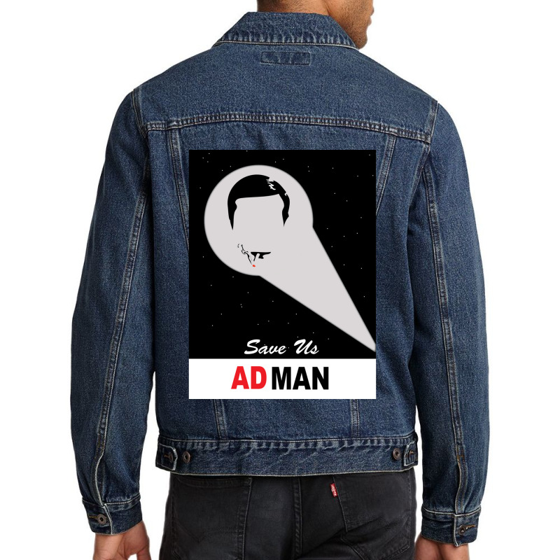 Save Us Ad Man Men Denim Jacket | Artistshot