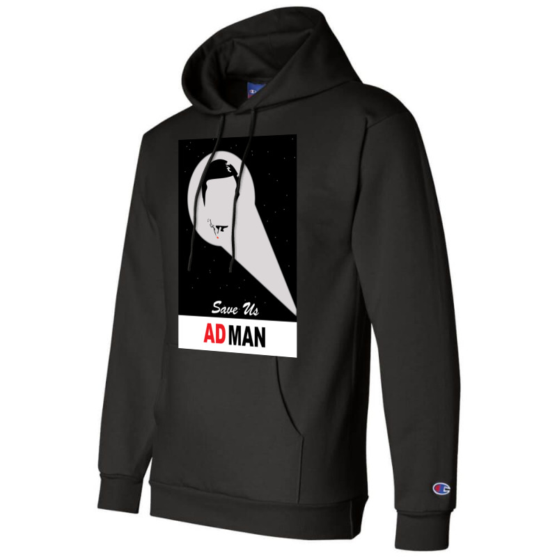 Save Us Ad Man Champion Hoodie | Artistshot