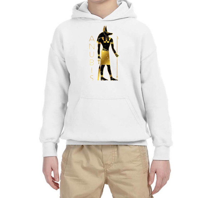 Anubis Black And Gold T Shirt Youth Hoodie by cm-arts | Artistshot