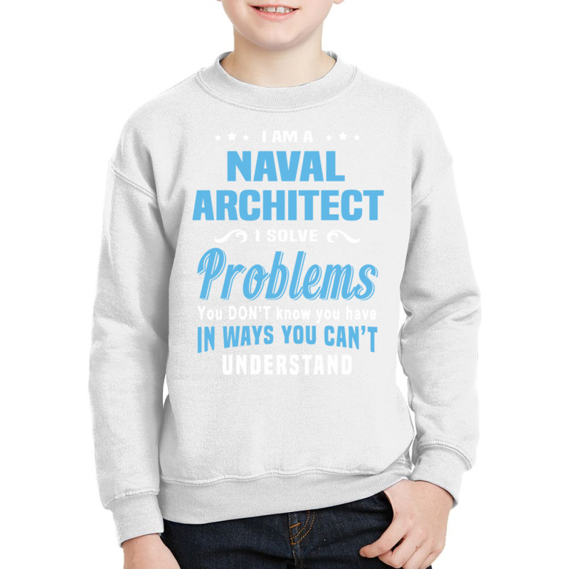 Naval Architect Youth Sweatshirt by QuanXander | Artistshot