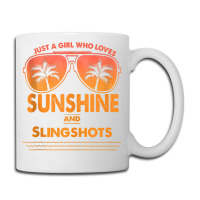 Just A Girl Who Loves Sunshine And Slingshots For Woman Tank Top Coffee Mug | Artistshot