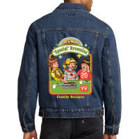 Letterkenny Merch Wheel Snipe Celly Men Denim Jacket | Artistshot